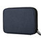 Women Data Cable Storage Bag Digital Power Charger Multi-function Travel Portable Storage Bag - Blue