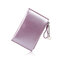 Pearlescent Laser Wallet Charm Creative Mini Coin Purse Card Holder For Women - Purple