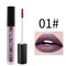 Waterproof Matte Velvet Liquid Lip Gloss Long Lasting 12 Colors Lips For Women - 01