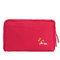 Women Pure Color Travel Bag - Rose Red