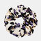 Hair Scrunchies Velvet Scrunchie Elastic Satin Hair Bands Irregular Leopard Ponytail Ties Rope - 7