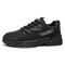 Men Synthetic Suede Non Slip Hard Wearing Casual Shoes - Black