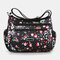 Women Floral Large Capacity Waterproof Casual Crossbody Bag Shoulder Bag - #02