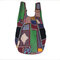 Women Ethnic Canvas Patchwork Crossbody Bag - #02