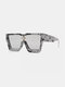 Men Casual Fashion Outdoor UV Protection One Piece Diamond Accessories Square Sunglasses - #08
