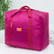 Women Nylon Travel Bag Outdoor Must-have Organizer Storage Bag High-end Luggage Bag  - Wine Red
