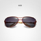 Women Vintage HD Polarized Sunglasses Outdoor Sunshade Anti-UV Driving Goggle Eyeglasses - Red