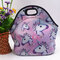 Lunch Bags Insulated for Women Men Adult Neoprene Cute Tote Waterproof Thermal Reusable Durable Box - #3