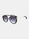 पुरुष पूर्ण मोटा फ्रेम १५९०८०७ संरक्षण फैशन विंटेज धूप का चश्मा - #02