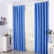 Sky Star Blackout Curtains Thermal Insulated Grommets Drapes for Bedroom Living Room Decor - Blue