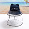 Children's Cat Hat Removable Face Screen  - Navy