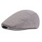  Cap Male And Female Beret Literary Youth Simple Hat Hat Men's Forward Cap - Gray