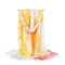 Women's Chrysanthemum Print Scarf Cotton Tassel Sunshade Shawl Scarf - #01