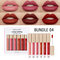 Combination Lip Glaze Set Waterproof Non-Stick Cup Long Lasting Lip Gloss Nude Makeup - #04