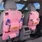 Multi-functional Car Storage Bag Carriage Bag Non-wovens Hanging Bag  - Pink