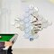 DIY 3D Home Mirror Hexagon Vinyl Removable Wall Sticker Decal Art Bedroom Living Room Home Decor - Silver