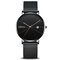  Business Style Men Wrist Watch Date Display Analog Full Steel Quartz Watch  - 03