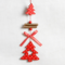 Ciondolo in legno di Natale creativo Appeso Ornamento di Natale Stelle Forma ad angolo dell'albero di Natale con la neve  - #2