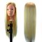 Hair Training Mannequin Practice Head High Temperature Fiber Salon Model With Clamp Braided Hair - 03