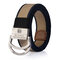 125CM Mens Canvas Double Ring Zinc Alloy Buckle Belt Outdoor Military Tactical Jeans Waistband - #11