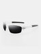Men Full Frame Polarized UV Protection Outdoor Sports Night Vision Sunglasses - #03