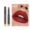 15 Colors Matte Velvet Lipstick Long-lasting Natural Nude Thin Tube Lipstick Pen Lip Makeup - 06