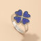 Fashion Funny Mood Ring Unicorn Butterfly Temperature Emotion Feeling Changing Color Ring - 01