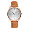 Business Style Emboss Quartz Watch Leather Waist Watch Waterproof Watch For Men - 07