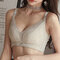Sexy Lace Wireless Breathable Front Closure Nursing Bra For Women - #03