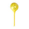 Watering Globe Set Colorful Hand-Blown Glass Plant Watering System Garden Home Tools - Yellow