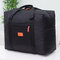 Women Nylon Travel Bag Outdoor Must-have Organizer Storage Bag High-end Luggage Bag  - Black