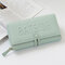 Women Faux Leather Multi-functional Multi-card Long Wallet Card Holder Phone Bag - Green