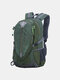 Men Oxford Cloth Waterproof Large Capacity Outdoor Climbing Travel Backpack - Dark Green