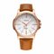 Business Fashion Quartz Watch Soft Leather Simple Dial Waist Watch For Men - 06