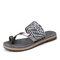 Women Casual Comfy Clip Toe Hollow Espadrilles Flat Sandals - Silver