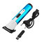 Electric Hair Trimmer Professional Barber Hair Removal Tool Push Hair Styling - Blue
