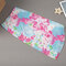 Printed Quick-Drying Ice Silk Small Scarf Sunscreen Shading Multifunctional Neck Scarf Neck Mask - Rose