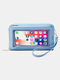 Women 6.5 inch Touch Screen Bag RFID Blocking Handbag  Phone Bag Crossbody Bag - Blue