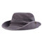 قبعة دلو دلو من القطن للتطريز للرجال قابلة للطي قابلة للتنفس وقابلة للتعديل من الذقن حزام - اللون الرمادي