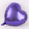 Foil Balloon Metallic Heart Shape Wedding Party Decor Supply - Purple