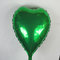  Foil Balloon Metallic Heart Shape Wedding Party Decor Supply - Green