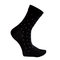 A Box of Socks Women Cotton Breathable Wave Socks Casual Warm Middle Tube Socks Floor Socks - Black