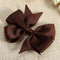 1 Pcs DIY Ribbon Butterfly Hair Bow Wedding Party Home Decoration  - Coffee