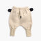Cute Animal Pattern Unisex Kids Harem Pants For 6-36 Months - Beige