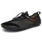 Men Quick Dry Mesh Super Soft Outdoor Multifunctional Boating Water shoes - Black