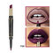 Double Head Colorful Lipstick Lip Liner Pen Long-Lasting Moisturizing Lip Stick Pen Lip Makeup - 15