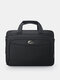 Men Oxfords Cloth Vintage Large Capacity Briefcase Casual Business Waterproof Hard Wearing Laptop Bag - #02