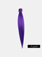 27 Colors Colored Dirty Braid Long Hair Low Temperature Fiber Ponytail Hair Extensions Wig - #10