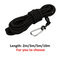 Pet Dog Nylon Rope Training Leash Lead Strap Adjustable Traction Collar Harness - Black