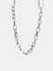 Below 60cm Alloy Elastic Lock Multi-purpose Used As Necklace Pants Chain Waist Chain - Silver